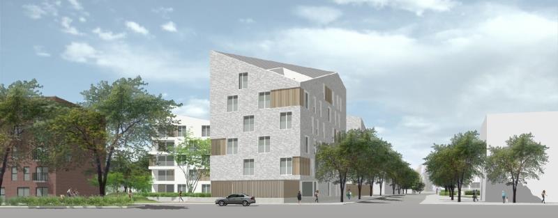 project Roeselare, Ardooisestw, Mandellaan fase IV - 48 huurappartementen (nieuwbouw)